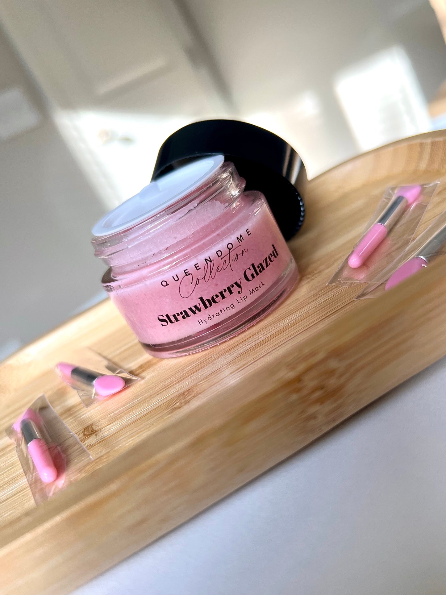 Strawberry Glazed Lip Mask — by QueenDome GlowCo™