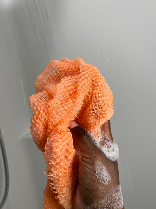 Exfoliating Net Sponge — by QueenDome GlowCo™