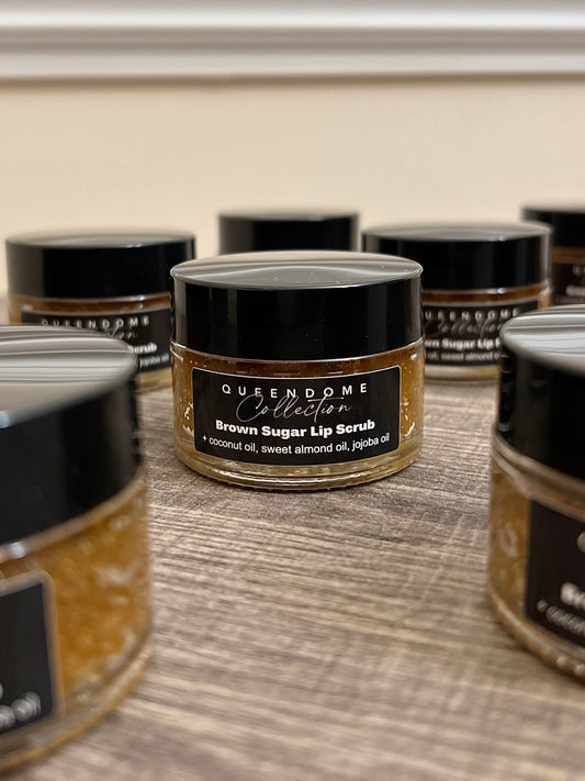 Brown Sugar Lip Scrub — by QueenDome GlowCo™