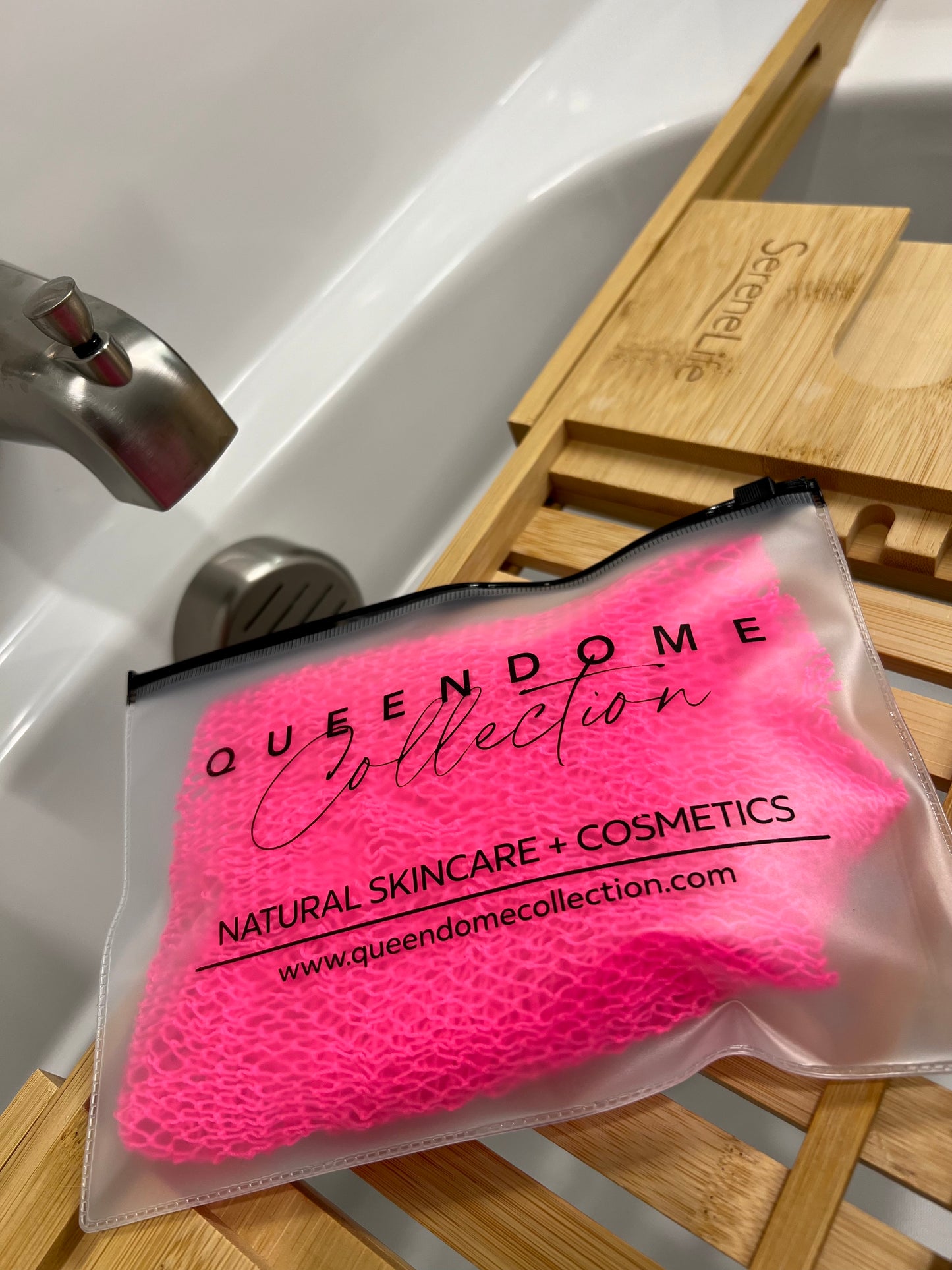 Exfoliating Net Sponge — by QueenDome GlowCo™